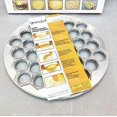 thumbnail image 5 of Russian Pelmeni Ravioli Metal Mold - Ukraine Kitchen Pelimeni Maker Stainless Steel - Meat Dumplings Mold, 5 of 5
