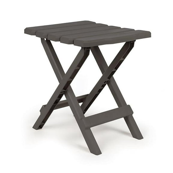 Charcoal Regular Quick Folding Adirondack Side Table