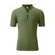 thumbnail image 1 of Camisas de Manga Corta de los Hombres Casual Color Sólido Stand Up Collar Cremallera Deportes Top, Manga Corta Tops de Verano para el Ejercicio, 1 of 5