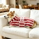 thumbnail image 4 of Perro Mascota Bata de Baño Toalla Absorbente de Vellón Engrosado con Diseño de Rayas, Múltiples Tallas para Razas Pequeñas a Grandes, 4 of 6