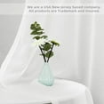 thumbnail image 6 of DriftAway Extra Long Linen Textured Sheer Pinch Pleat Curtains 2 Panels 2 Story House Tall Curtains for High Ceiling Long Window High Living Room Light Filtering Back Tab 52 Inch by 252 Inch White, 6 of 9