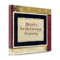 thumbnail image 2 of Tangletown Art, 23 x 18 "Enjoys the Journey " by Karen Tribbet, Gallery Wrap Can, 2 of 2