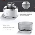 thumbnail image 3 of Travel Coffee Maker,Portable Hot and Iced Coffee Machine - Single Cup Coffee Percolator, Single Cup Coffee Percolator for Travel, Driving, Camping, Of, 3 of 5