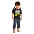 thumbnail image 4 of Tested Positive For Being Salty Joke Toddler Boy Girl T Shirt Infant Toddler Brisco Brands 6M, 4 of 6