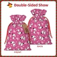 thumbnail image 2 of Naloa Love Dog Drawstring Christmas Bags, 3D Xmas Gift Bags, Christmas Wrapping Bags, Xmas Goodie Bags, Treat Pouch Bags, Party Favor Bags-Medium, 2 of 9