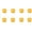 Yellow, variant on Gamvdout Kids Room Wooden Handles 8Pcs Beech Color Children'S Room Children'S Furniture Wardrobe Drawer Single Hole Handle Yellow