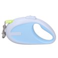 thumbnail image 2 of Retractable Dog Leash, Portable Pet Walking Leash With Anti Slip Handle, Durable ABS Automatic Telescopic Tractor Dog Tape For Small And Medium Sized Dogs, One Handed Brake, 2 of 8