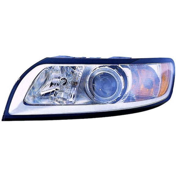 Left Headlight Assembly - Compatible with 2008 - 2011 Volvo S40 2009 2010