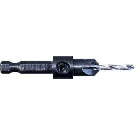 UPC: 0081838374068 | #6 3/32  Wood Boring Screwdrill Bit 1/4  Hex Drive