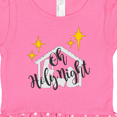 thumbnail image 3 of Inktastic Oh Holy Night Christmas Nativity with Yellow Stars Gift Baby Girl Dress, 3 of 4