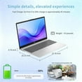 thumbnail image 4 of HP 15 Touchscreen Laptop Computer, 15.6" FHD IPS, Intel 10-Core i7-1355U CPU, 32GB RAM, 1TB SSD, Intel Iris Xe Graphics, Numeric Pad, Wi-Fi 6, Copilot AI PC, Windows 11 Pro, 4 of 8