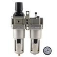 thumbnail image 3 of Compressed Air Filter Regulator, Portable Fine Workmanship Easy To Use Manual Drain Air Filter Durable  For Chemical Industry, 3 of 8
