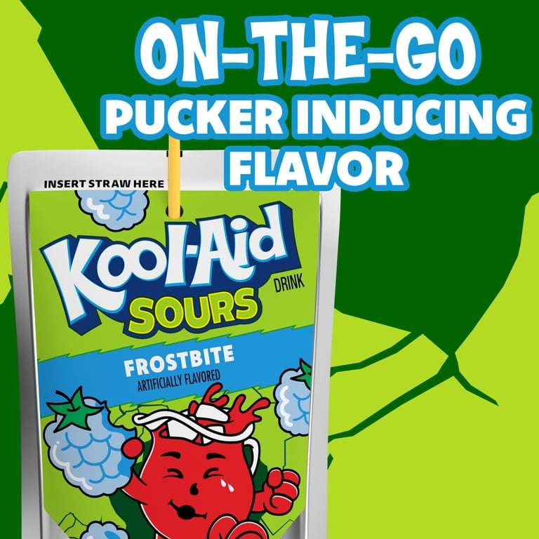 Kool-Aid Sours Frostbite Artificially Flavored Drink, 10 Count Box