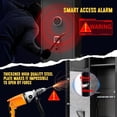 thumbnail image 4 of Anti-Theft Alarm Gun Cabinet,Heat-Resistant Biometric Rifle Safe,Space-Saving Vertical Design,No Installation Needed for Home Use (51.97×11.81×13.78 inch), 4 of 8