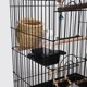 thumbnail image 4 of Comedero para loros a prueba de fugas, bañera antisalpicaduras para Baño de aves, comedero para mascotas, 1 ud., 4 of 5