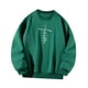 thumbnail image 4 of Sudadera de cuello redondo para mujer, ropa suave de otoño, sudadera holgada S, 4 of 9
