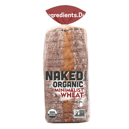 Naked Bread Sliced Organic Minimalist Wheat Sandwich Loaf, 22.5 oz