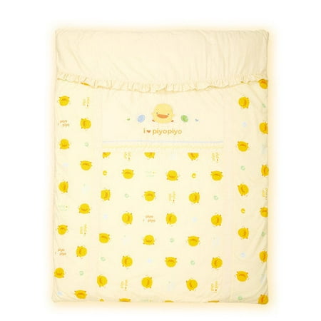Piyo Piyo Four Piece Cradle Bedding Set in Yellow
