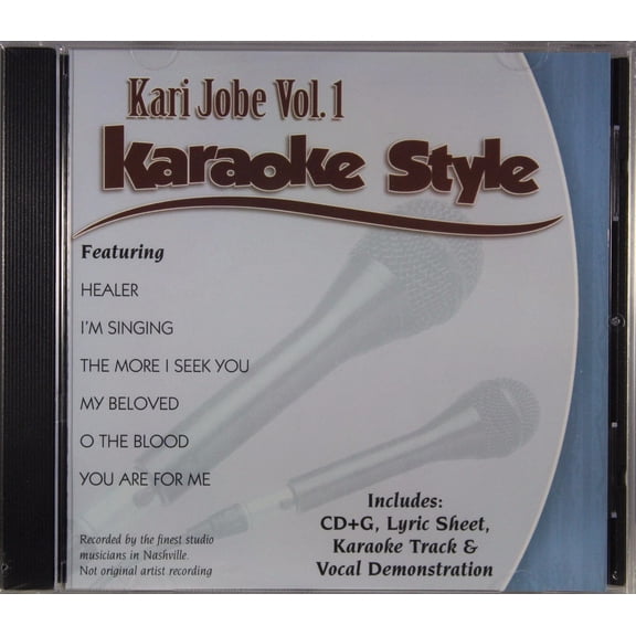 Kari Jobe Volume 1 Daywind Christian Karaoke Style NEW CD G 6 Songs