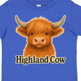 thumbnail image 4 of Inktastic Highland Cow Boys or Girls Toddler T-Shirt, 4 of 5