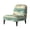Striped Wood Grain Design, variant on HELLHERO Dustproof Armless Accent Chair Cover for Living Room, Elastic Bottom Armless Accent Chair Soft Cover, Pink Marble with Gold Foil Veins Pattern