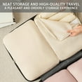 thumbnail image 5 of HomeDM Comforters Storage Bags Blanket Clothes Organization and Storage Containers for Comforters,Bedding, Stackable Organizer with Reinforced Handle, Sturdy Zippers, 5 of 9