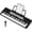 61 Key Piano（without stand）, variant on 61 Key Keyboard Piano,Portable Electronic Keyboard Piano Complete Beginner Set with Microphone, Power Supply, Built In Speakers,Stand, Bench