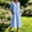 Blue, variant on Solid Summer Dresses for Women 2026 Sleeveless 100% Cotton Maxi Wedding Guest Casual Vacation With Pockets Henley V-Neck Swing Beach Shift Blue