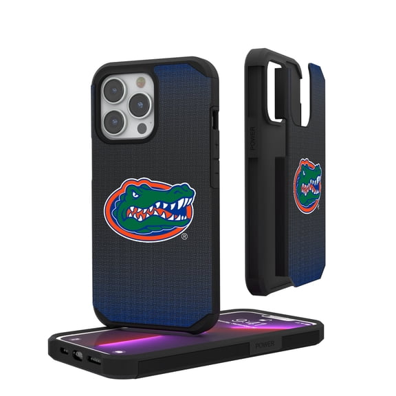 Florida Gators Linen Logo iPhone Rugged Case