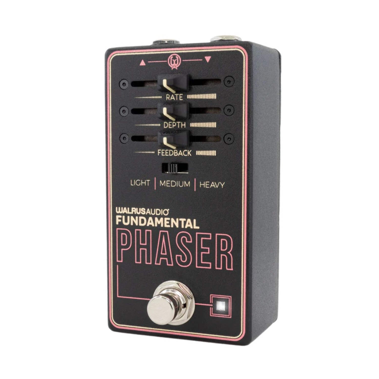 Walrus Audio Fundamental Series Phaser Effects Pedal - Black