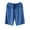 Blue, variant on Posijego Mens Pajama Shorts Big and Tall Lounge Shorts for Men Soft Sleep Shorts with Pockets Sleepwear