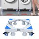 thumbnail image 5 of Soporte table para lavadora, base móvil para refrigerador con ruedas bloqueables para secadora, refrigerador, muebles Estilo 1 Blanco Soledad Soporte para lavadora, 5 of 10