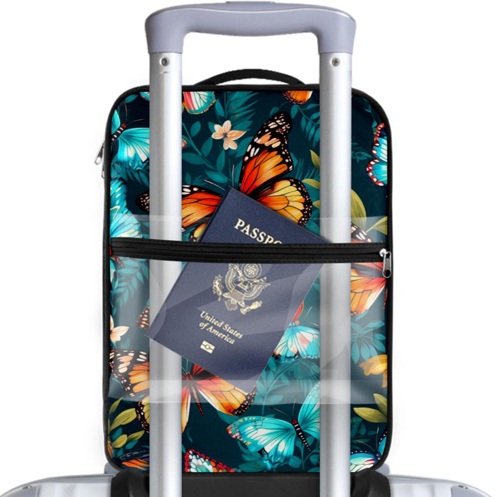 Butterfly Polyester Shoe Organizer Box - Compact 23x31cm Size for Easy Shoe Storage & Organization
