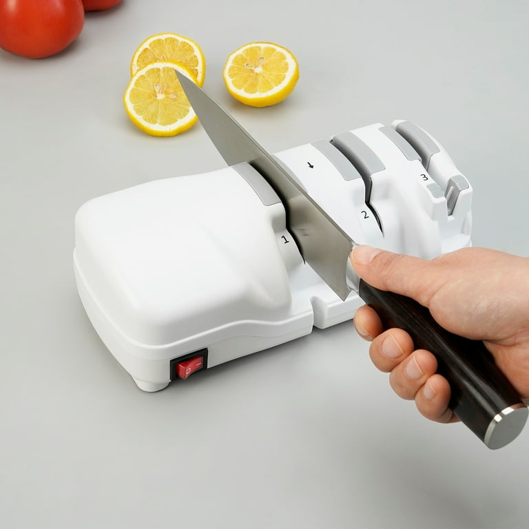 Electric knife 2024 sharpening system