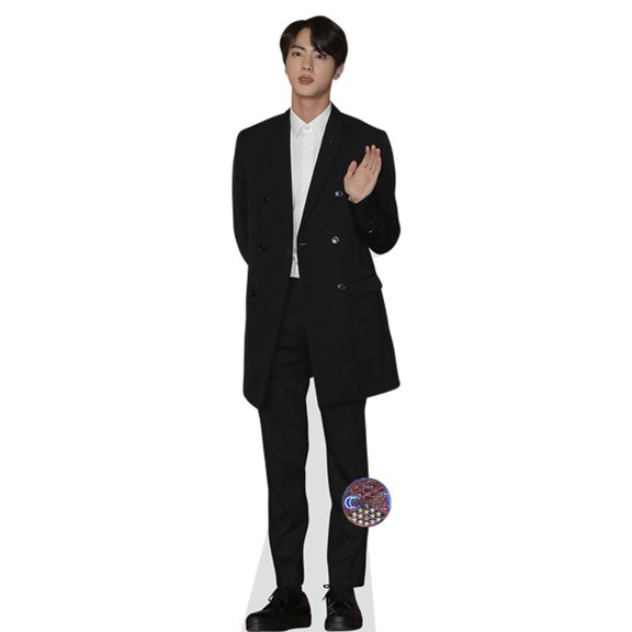 Celebrity Cutouts Adult Male Jin Lifesize, Black