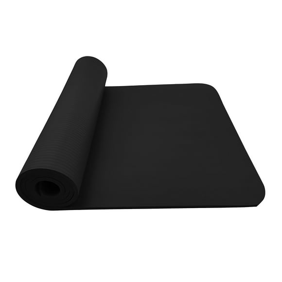 hoksml Sports & Outdoors Élargi Épaissie Allongement Ménage Antidérapant NBR Tapis de Yoga 183cm * 60cm * 1cm Dégagement