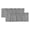 Ash Gray, variant on 2 Pack Valances for Windows 54 x 18 Inch, Indigo Blue Solid Color Decorative Kitchen Curtain Valance, Minimalist Vintage Linen Texture Rod Pocket Short Curtains Window Treatment for Bathroom/Cafe