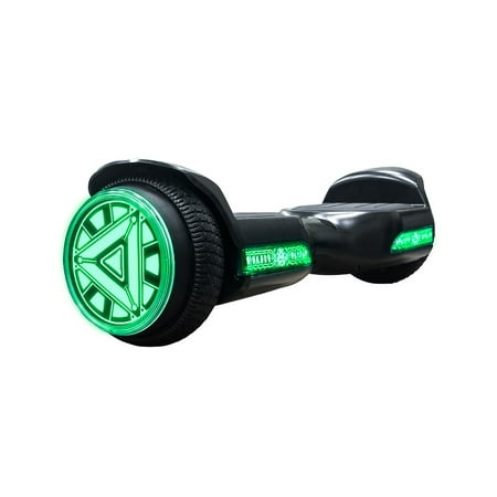 Voyager Hoverbeats Bluetooth Hoverboard with Green Lights and Wheels for Adults and Kids
