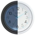 thumbnail image 4 of La Crosse Clock 10 Inch Night Vision White Silent Quartz Analog Clock, 404-4525, 4 of 6