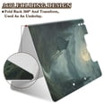 thumbnail image 2 of FORMRS A4 Clipboard Folder with Pen Holder Horizontal Foldable School Office Binder, Forest House, 2 of 9