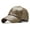Khaki, variant on Men Vintage Adjustable Baseball Cap PU Leather Hat Mens Trucker Caps Dad Hat Winter Warm Hats