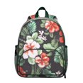 thumbnail image 1 of Floral and Bee Artwork Students Backpack - Artistic Watercolor Flower Pattern with Durable Zippers, Lightweight and Waterproof for School Use, 1 of 6