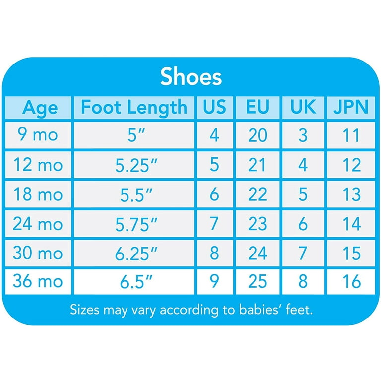 Year Old Shoe Size | carahomesaustralia.tparchitects.com.au