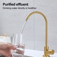 thumbnail image 4 of Bgsha Kitchen Filtered Faucet Stainless Steel Direct Purifier Direct Drinking Tap Single Cold Water Sink Faucet Gold Water Faucet, 4 of 4