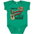 thumbnail image 3 of Inktastic I Listen to Country Music with My Daddy Guitar and Hat Boys or Girls Baby Bodysuit, 3 of 5