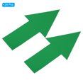 thumbnail image 3 of Unique Bargains Directional Arrow Sticker, 12' PVC Arrow Removable Adhesive Decals for Wall Floor Marking, Green, 24Pack, 3 of 6