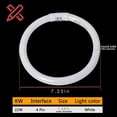thumbnail image 2 of Bombilla circular de repuesto Poweka T5-22W para Floxite/Zadro/Rialto, 2 of 7