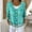 08-Turquoise, variant on Cardigan Sweaters for Women Casual Button Down V Neck Knit Cardigans Sweater Fall Floral Print Boho Long Sleeve Clothe 07-Sky Blue L