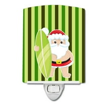 Beach Santa Claus #6 Ceramic Night Light