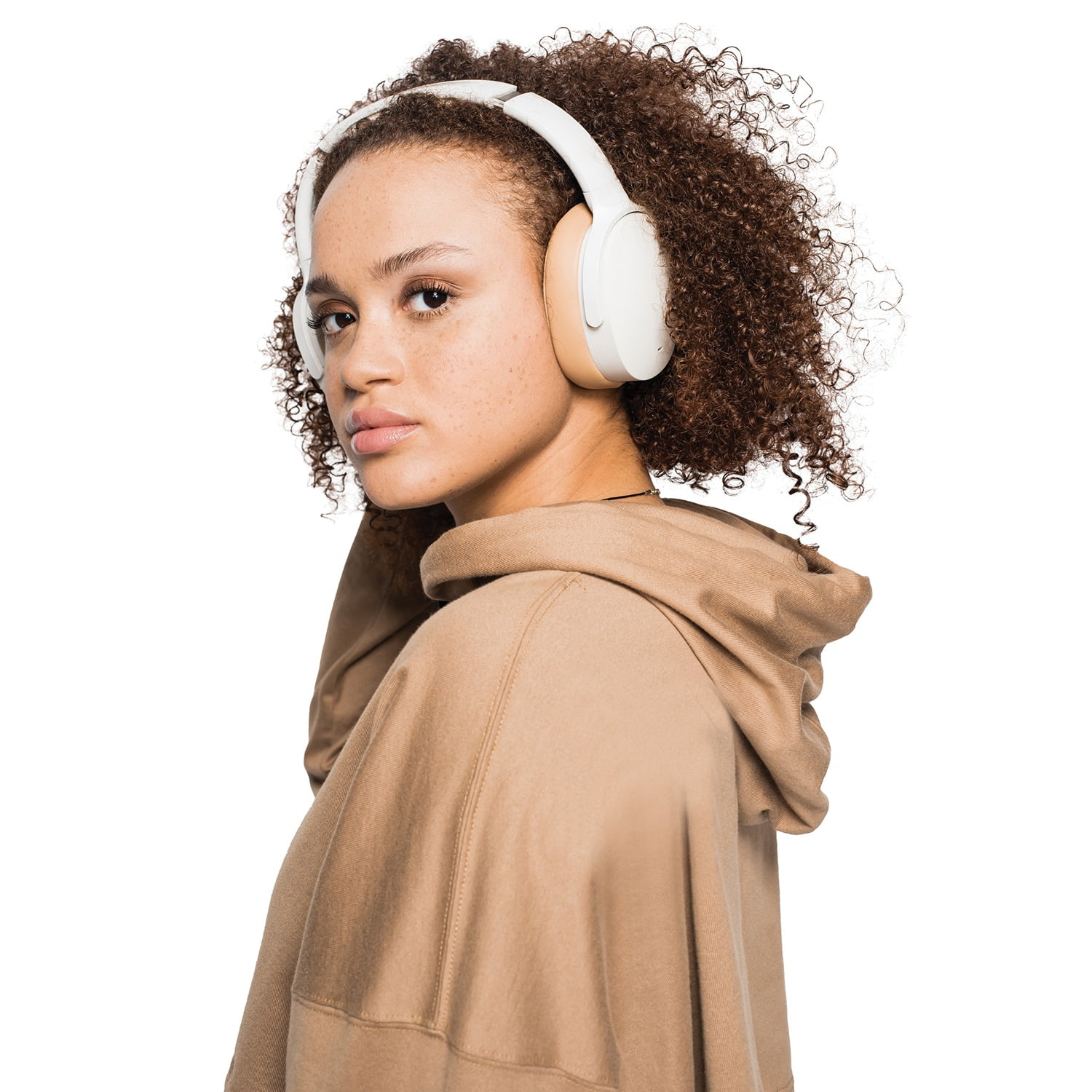 Skullcandy Hesh ANC Over-Ear Noise Cancelling Bluetooth Headphones for iPhone and Android with Microphone White